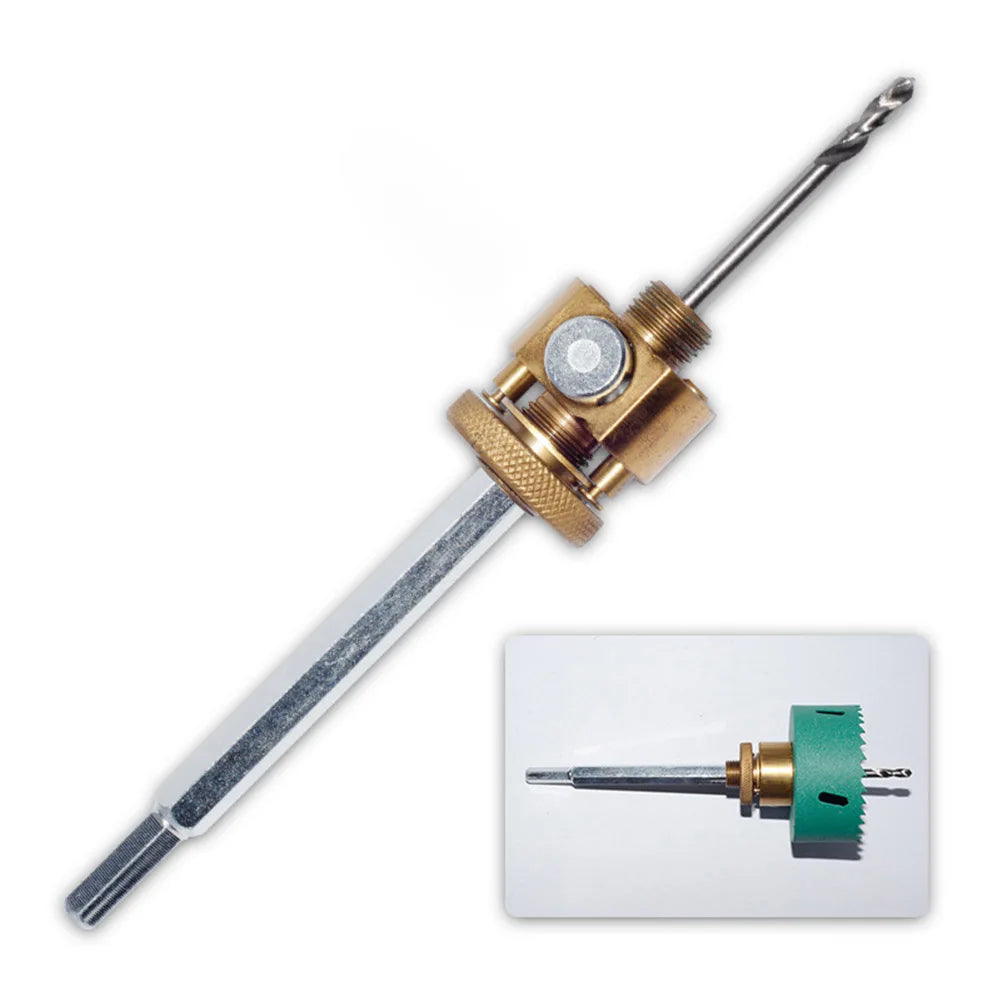 Hole Saw with Quick Release Shaft + Dust Collector