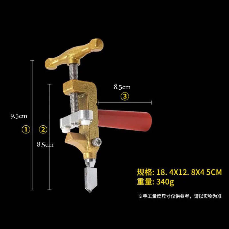 Portable Manual Tile Glass Cutting Tool