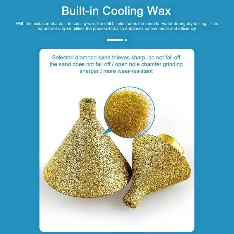 Conical Diamond Burr Countersink