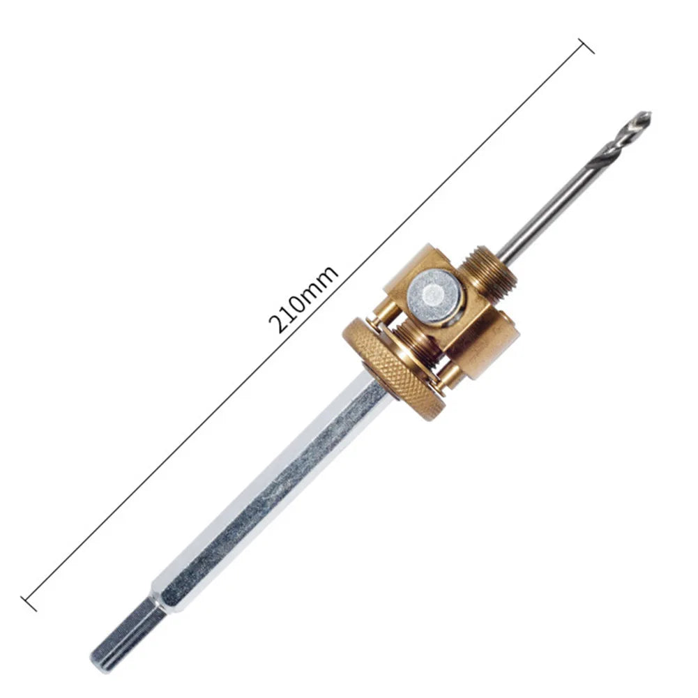 Hole Saw with Quick Release Shaft + Dust Collector