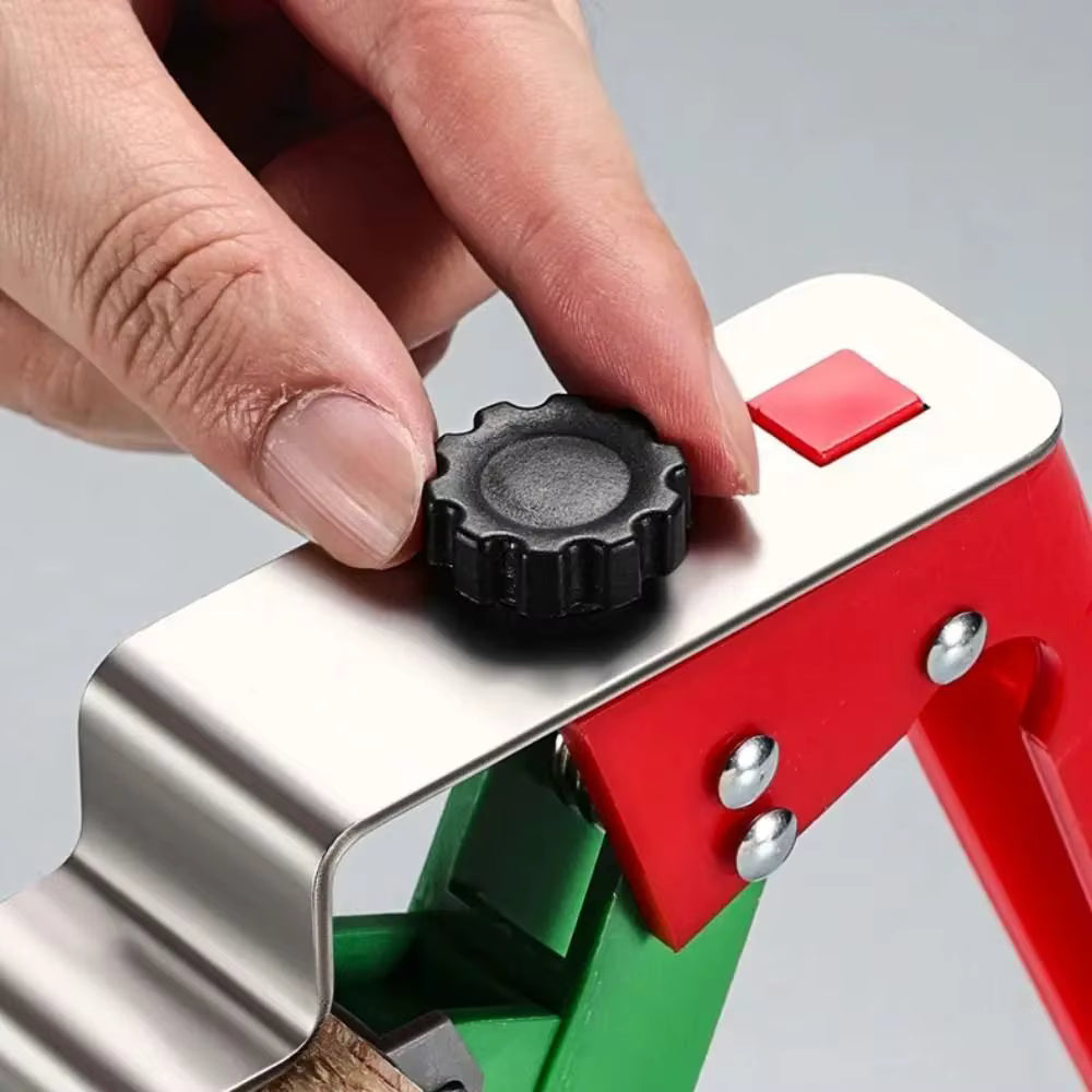 Press-fit drawer clips for the front.