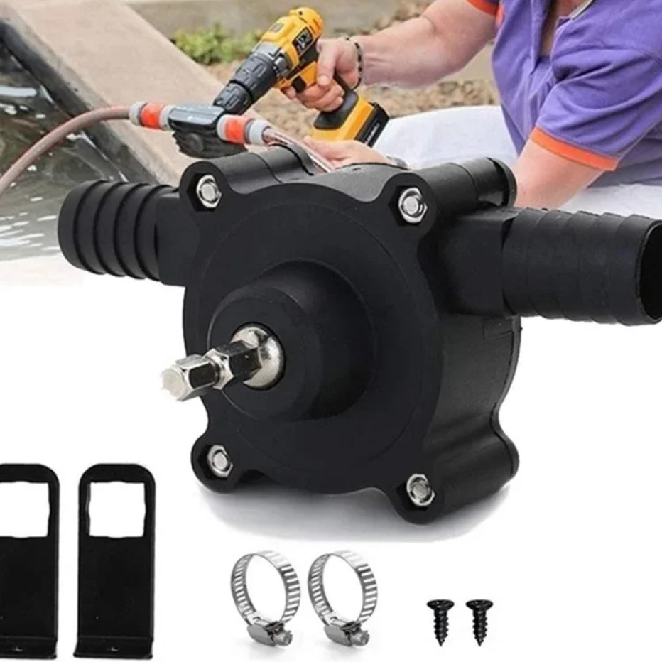 Portable self-priming pump