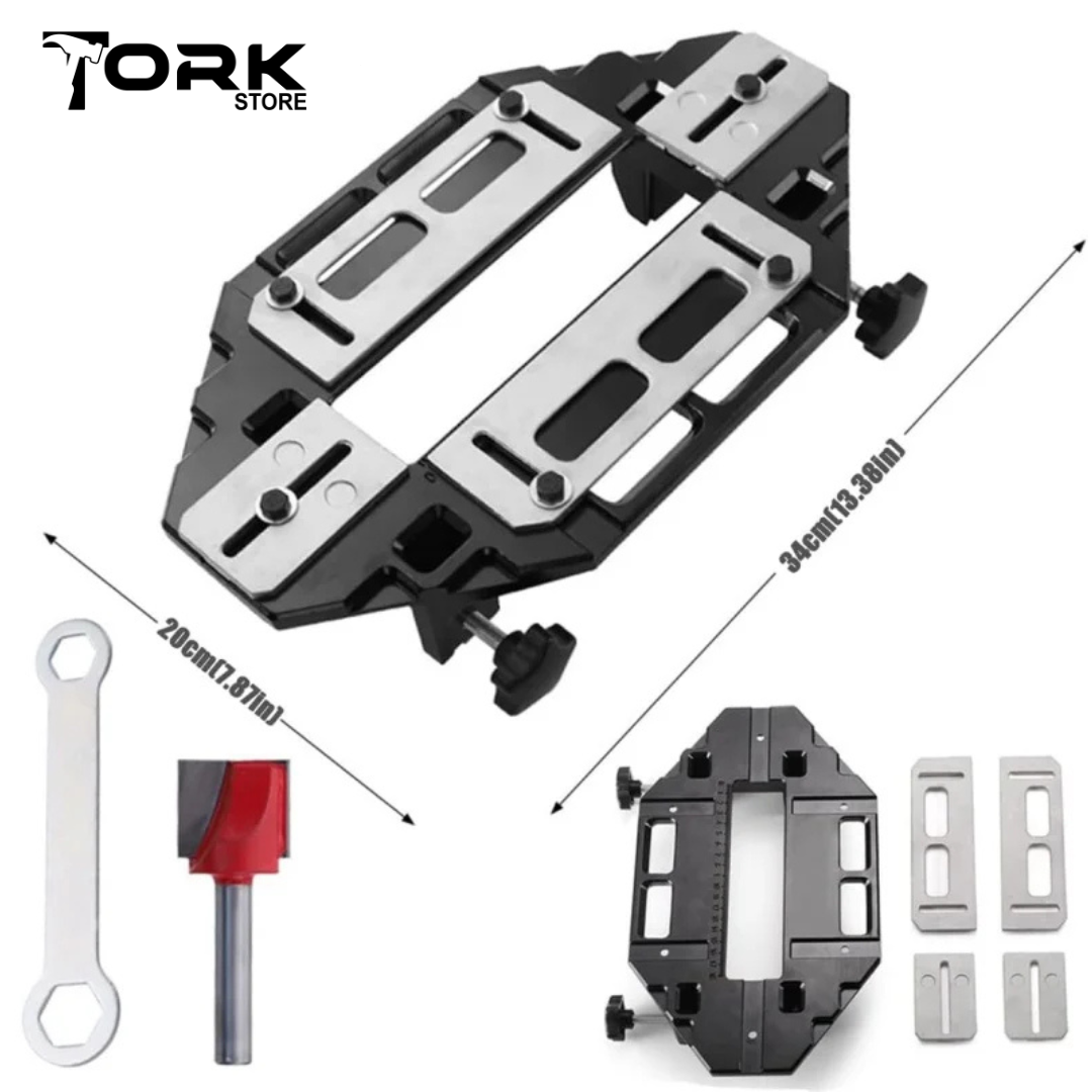 Door Hinge Template for Wood