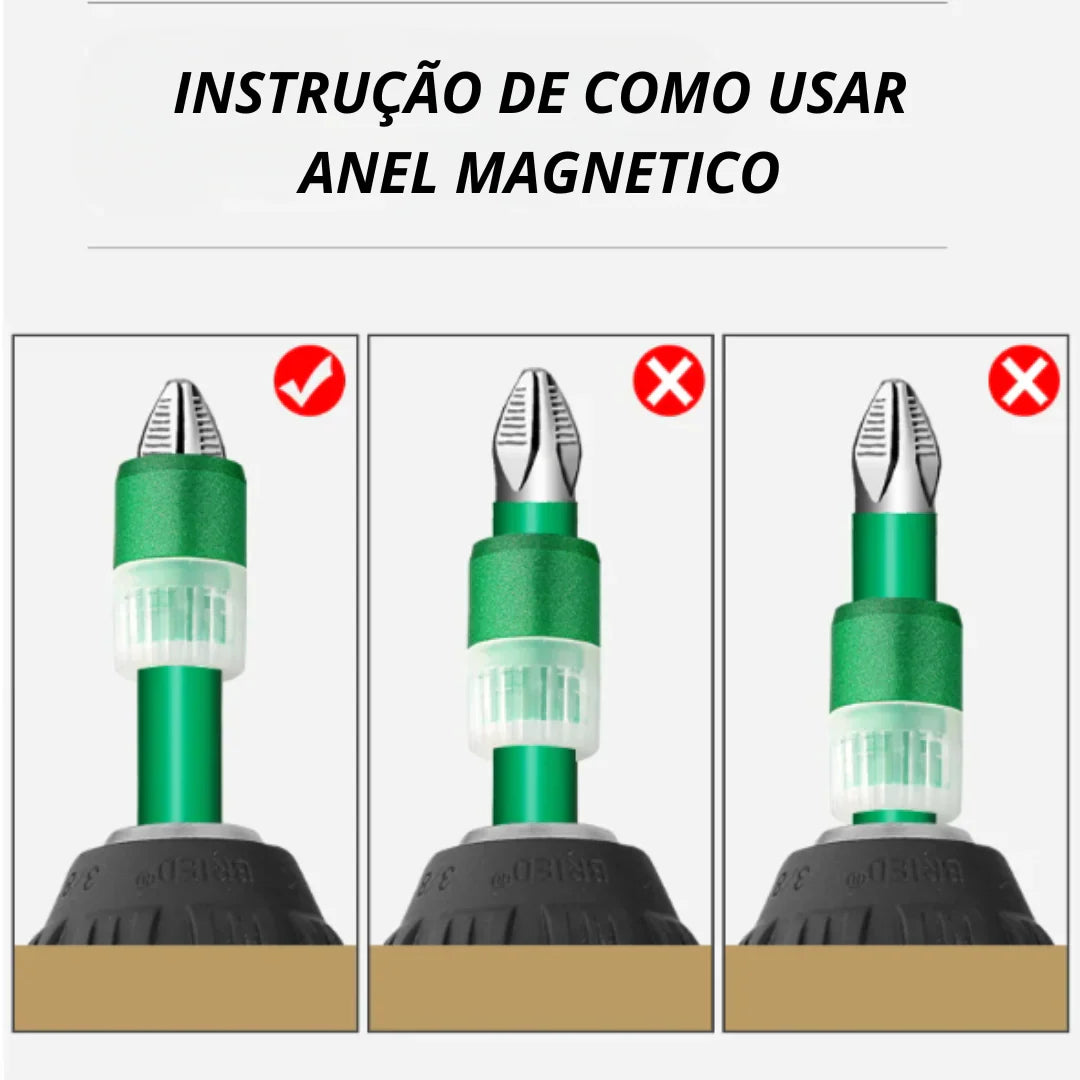 Kit Bits Greener + Anel Magnético