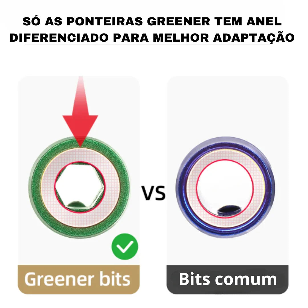 Kit Bits Greener + Anel Magnético