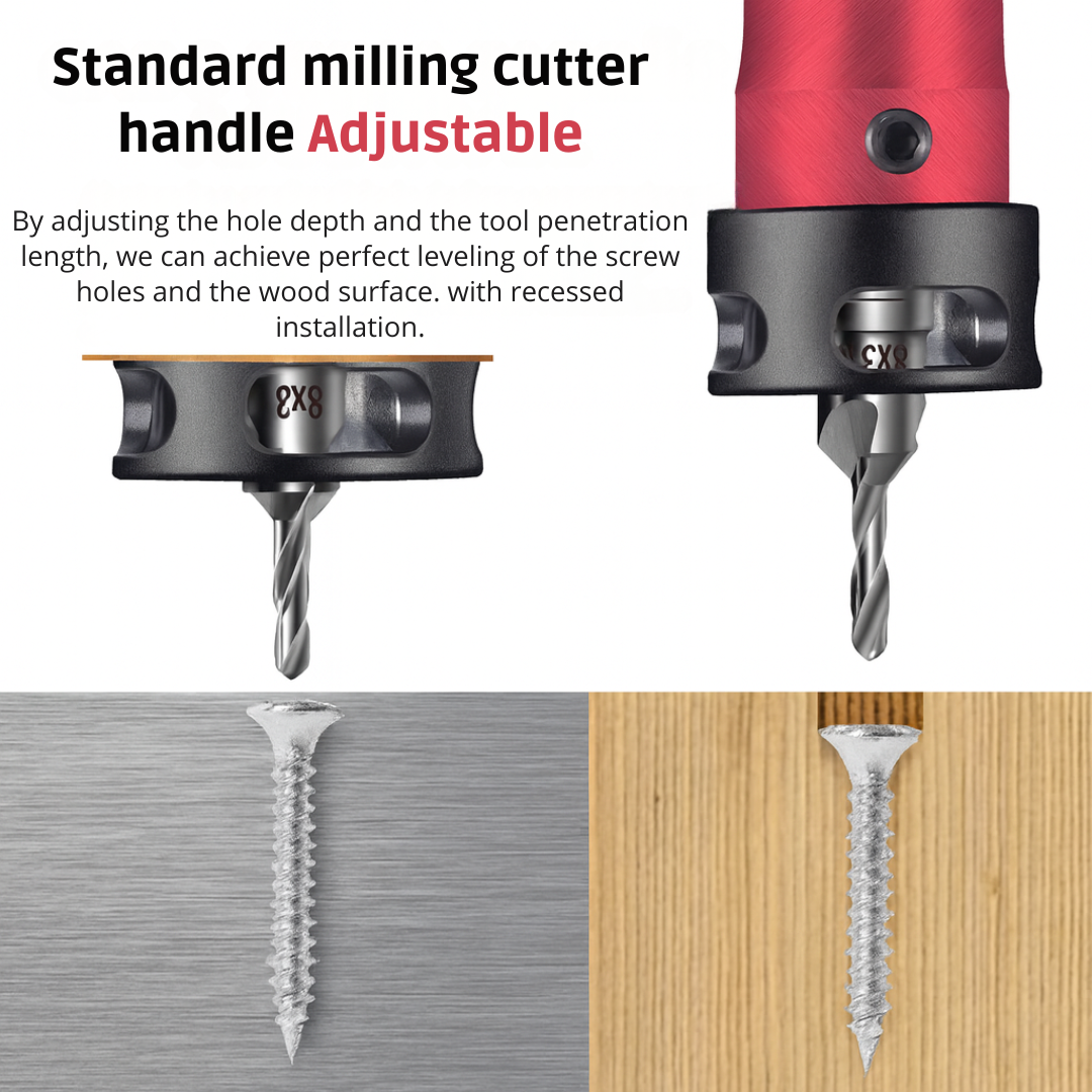 2-in-1 Countersink with Limiter