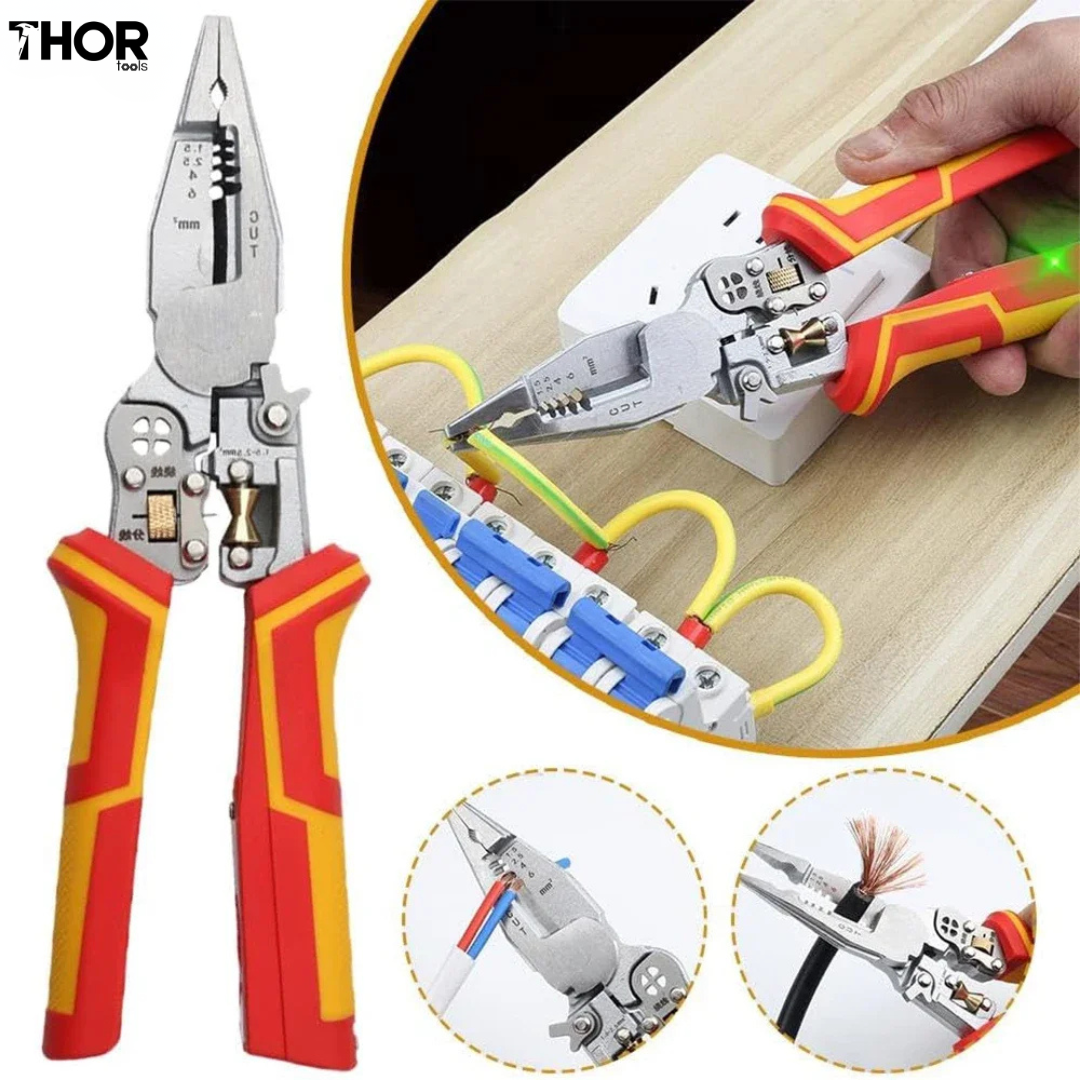 Wire Stripper Pliers (Voltage Tester)