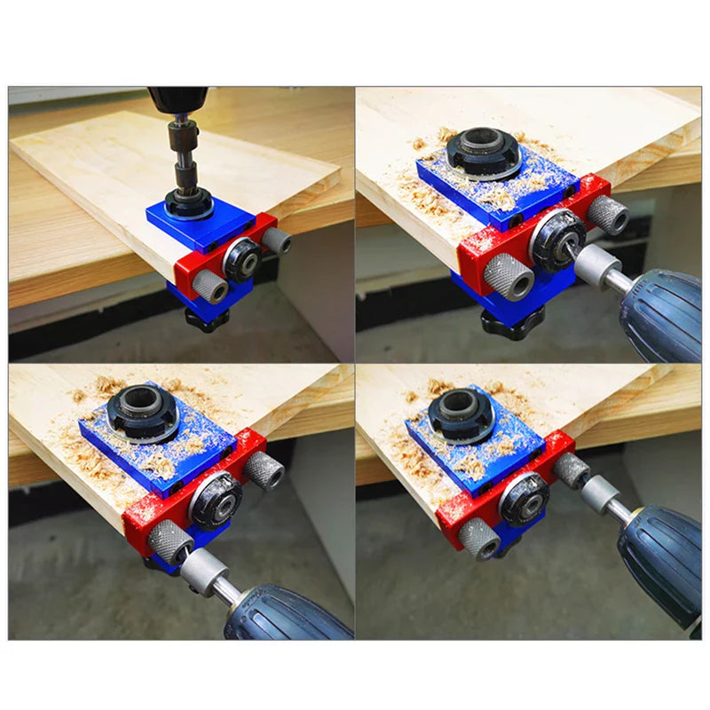 3-in-1 Dowel and Cam Lock Jig Kit