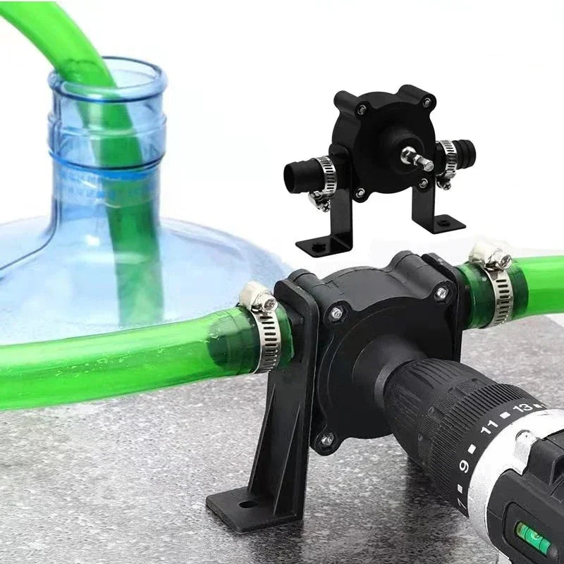 Portable self-priming pump