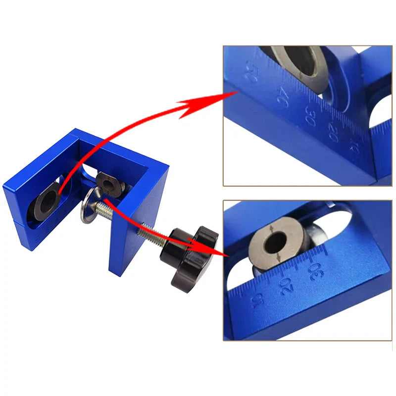 3-in-1 Dowel and Cam Lock Jig Kit