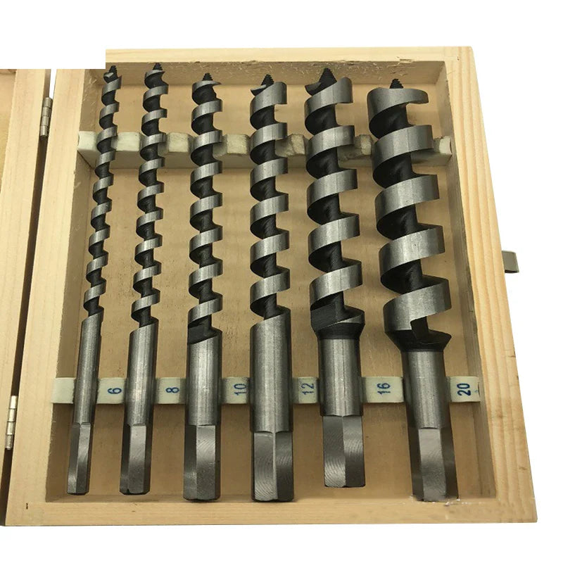 Set of 6 Carpenter Drill Bits