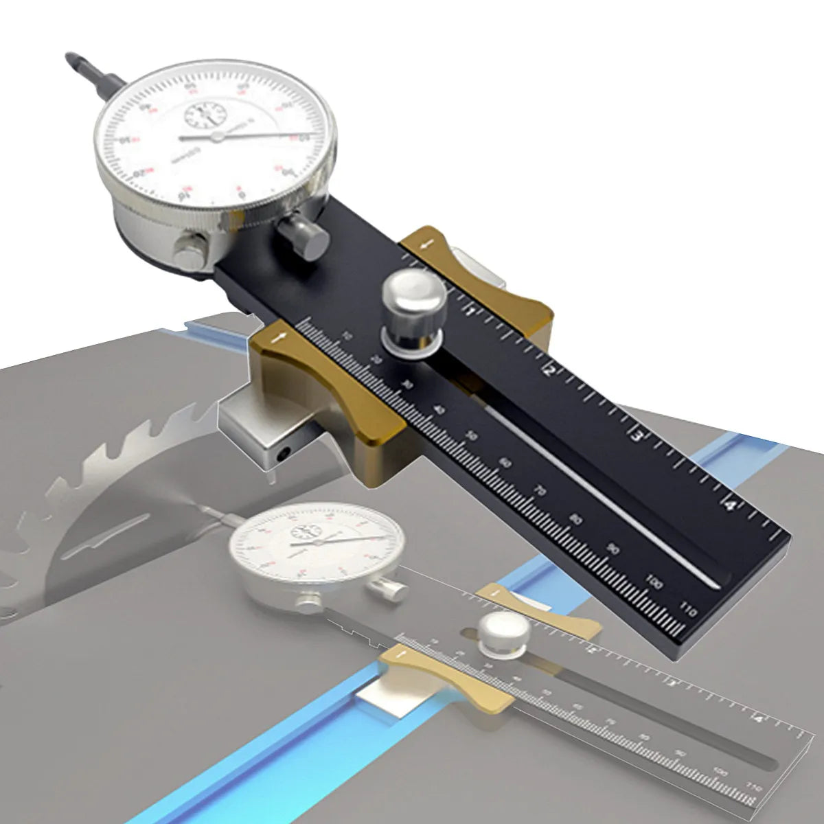 Adjustable Table Saw Alignment Gauge