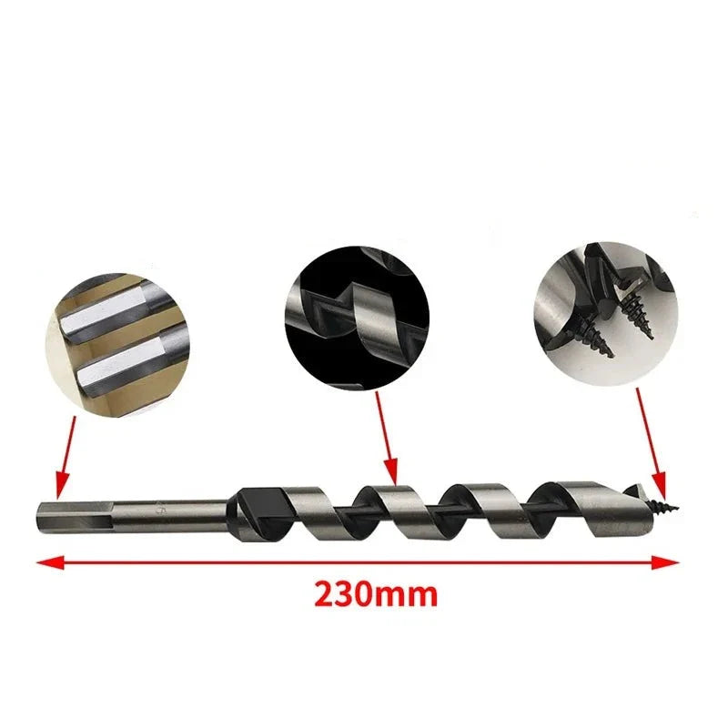 Set of 6 Carpenter Drill Bits