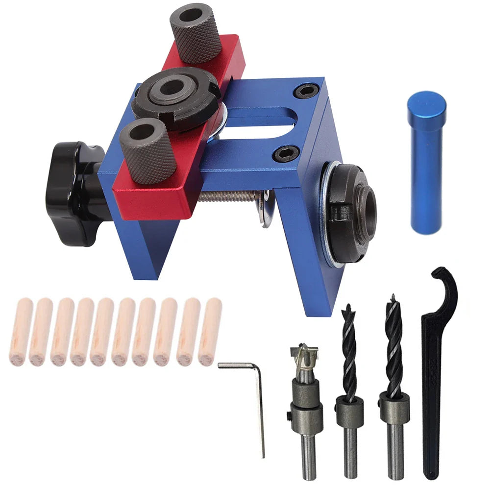 3-in-1 Dowel and Cam Lock Jig Kit