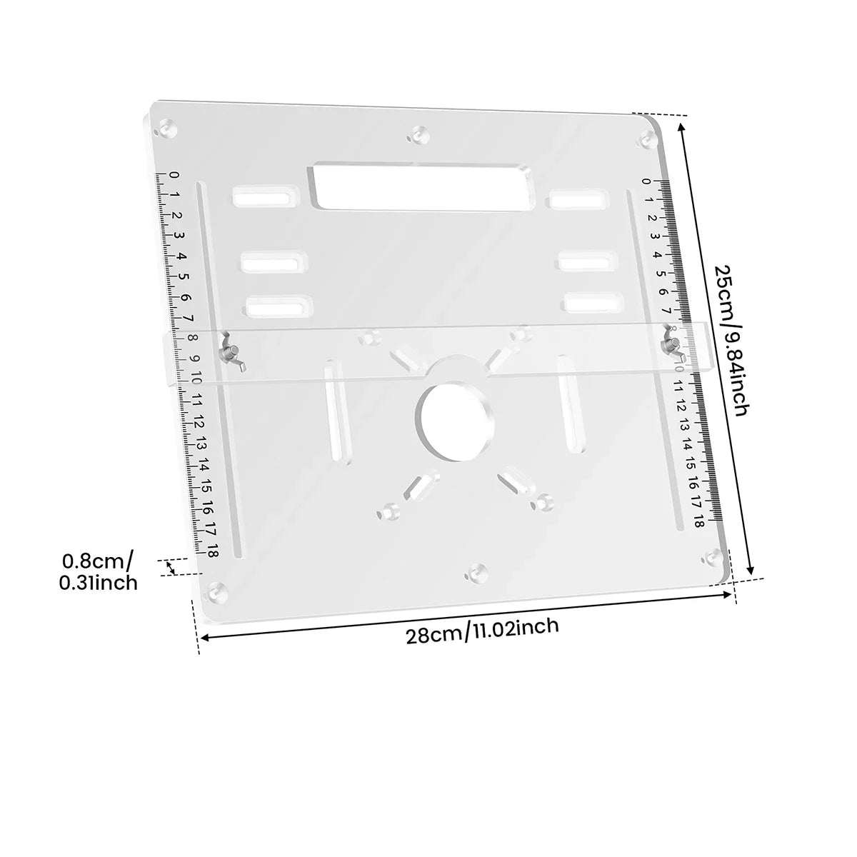 2-in-1 Table for Router and Saw