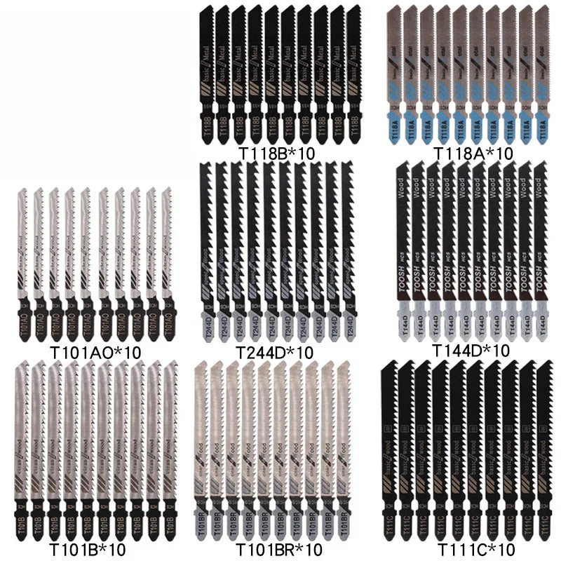 Jigsaw Saw Blades Kit (80 Pieces)