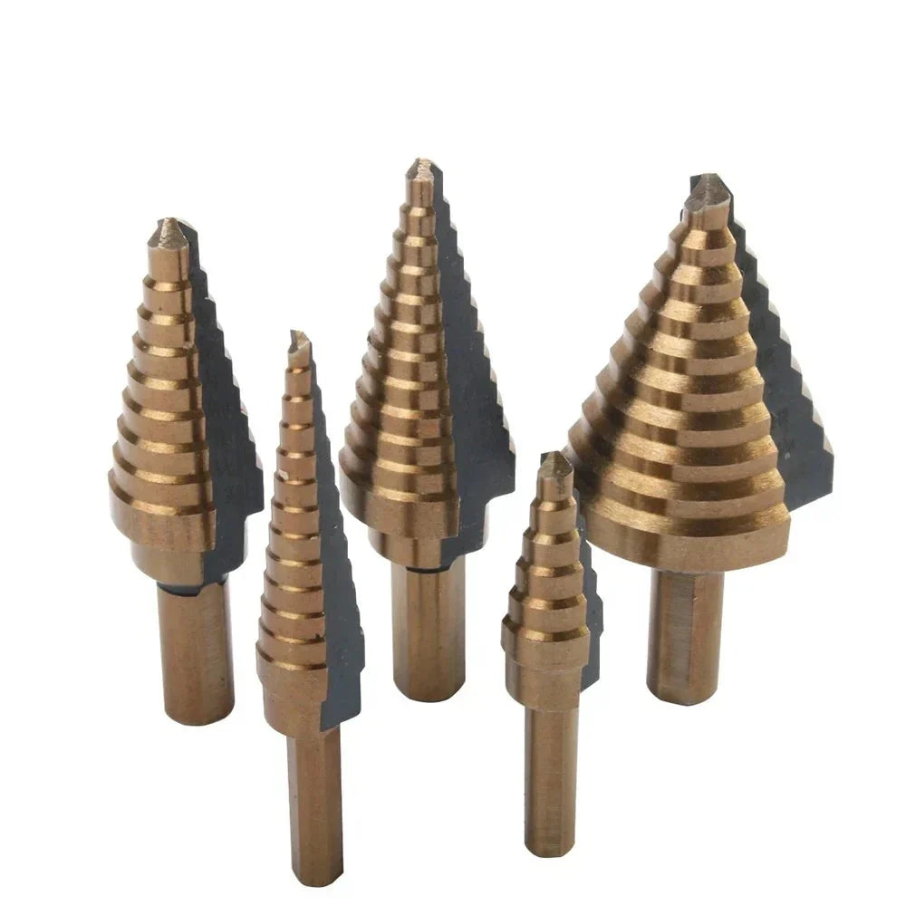 Step Drill Bit Set – High-Speed Steel HSS 4241