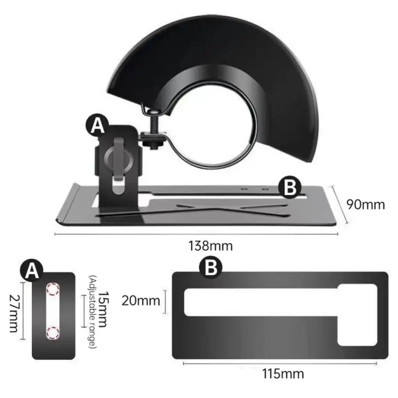 Balance Support for Cutting Disc