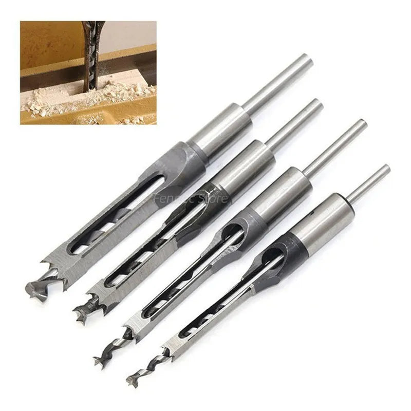 Square Drill Bit Set for Wood