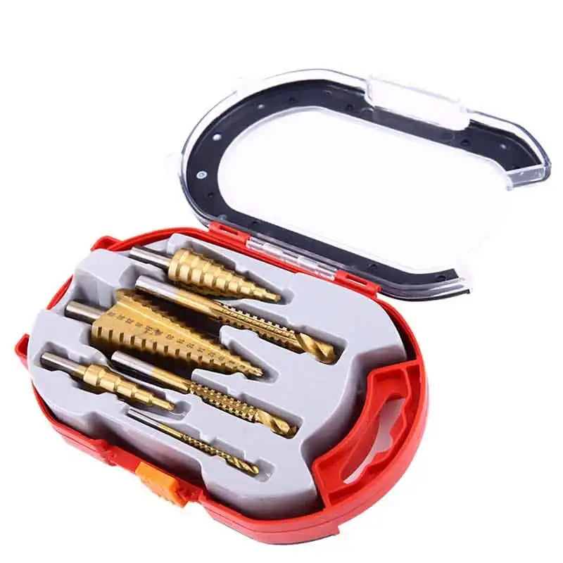 Set of 6 Cone Drill Bits