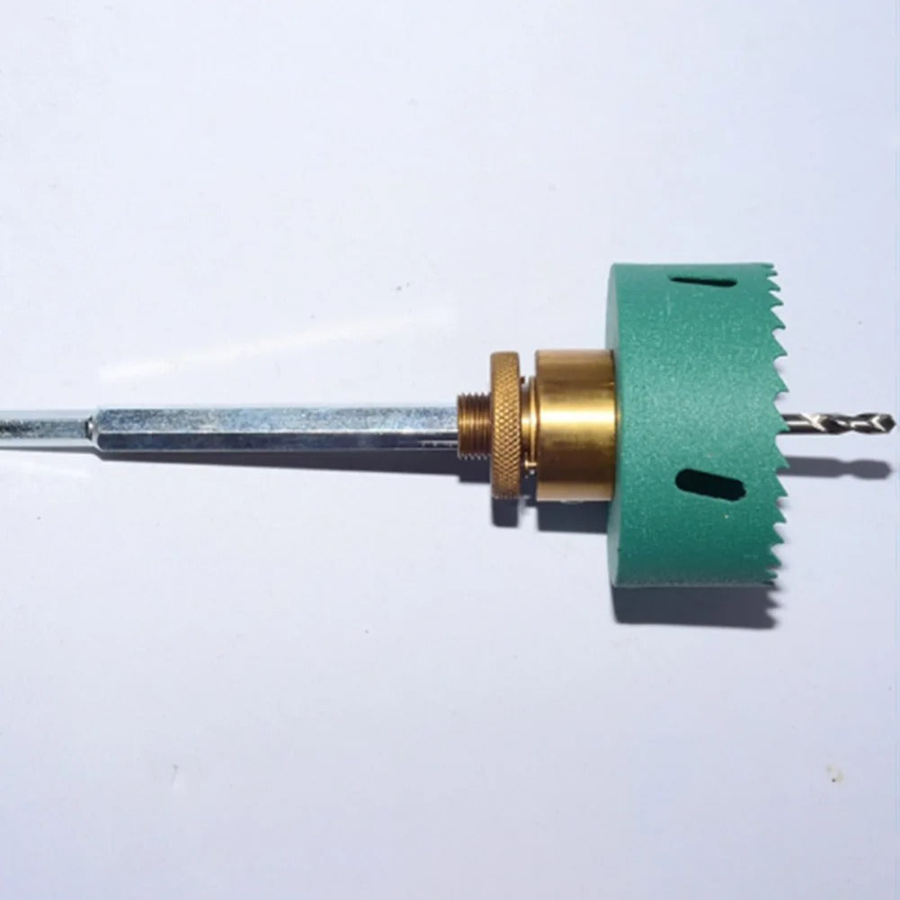 Hole Saw with Quick Release Shaft + Dust Collector